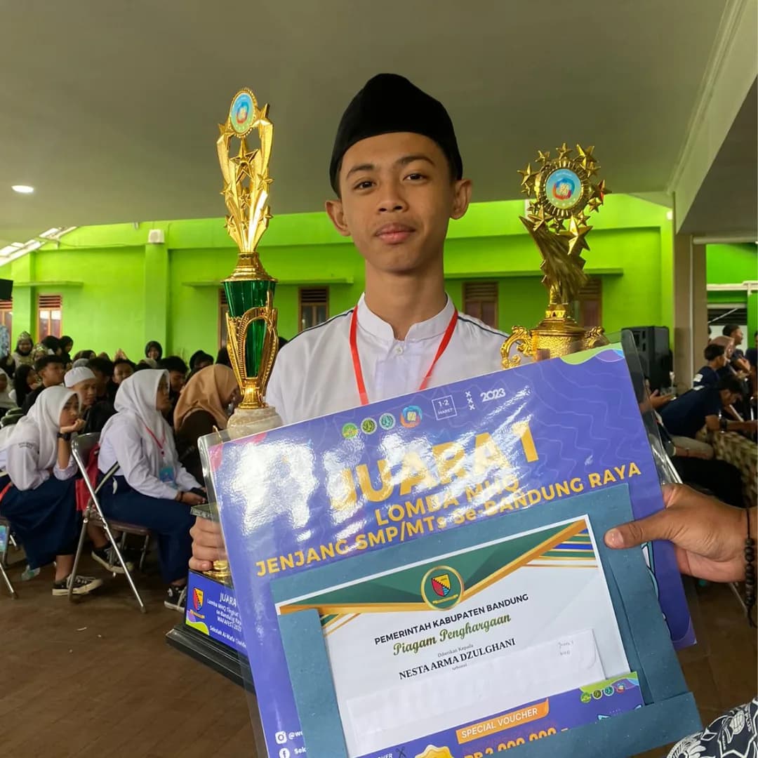 Santri meraih Juara 1 Lomba MHQ se-Bandung Raya