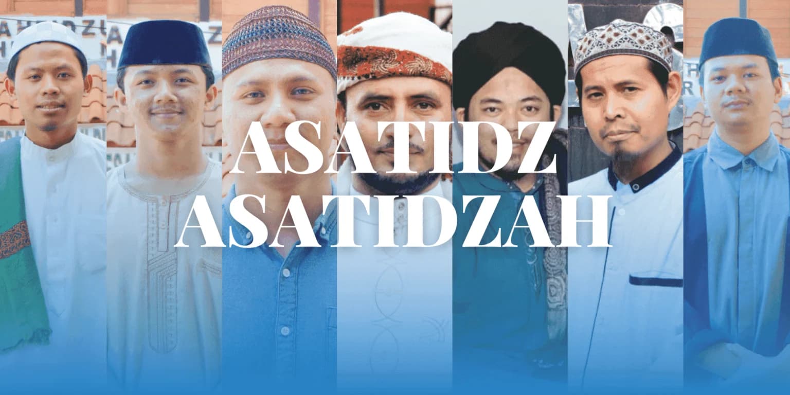 Komposit foto para asatidz dan asatidzah Pondok Pesantren Al 'Ashr Al Madani