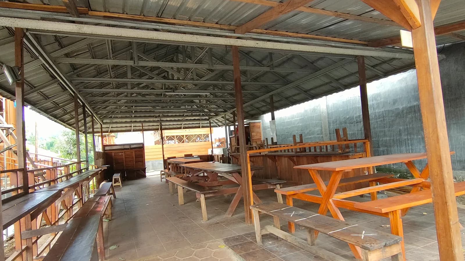 Ruang makan santri pondok pesantren