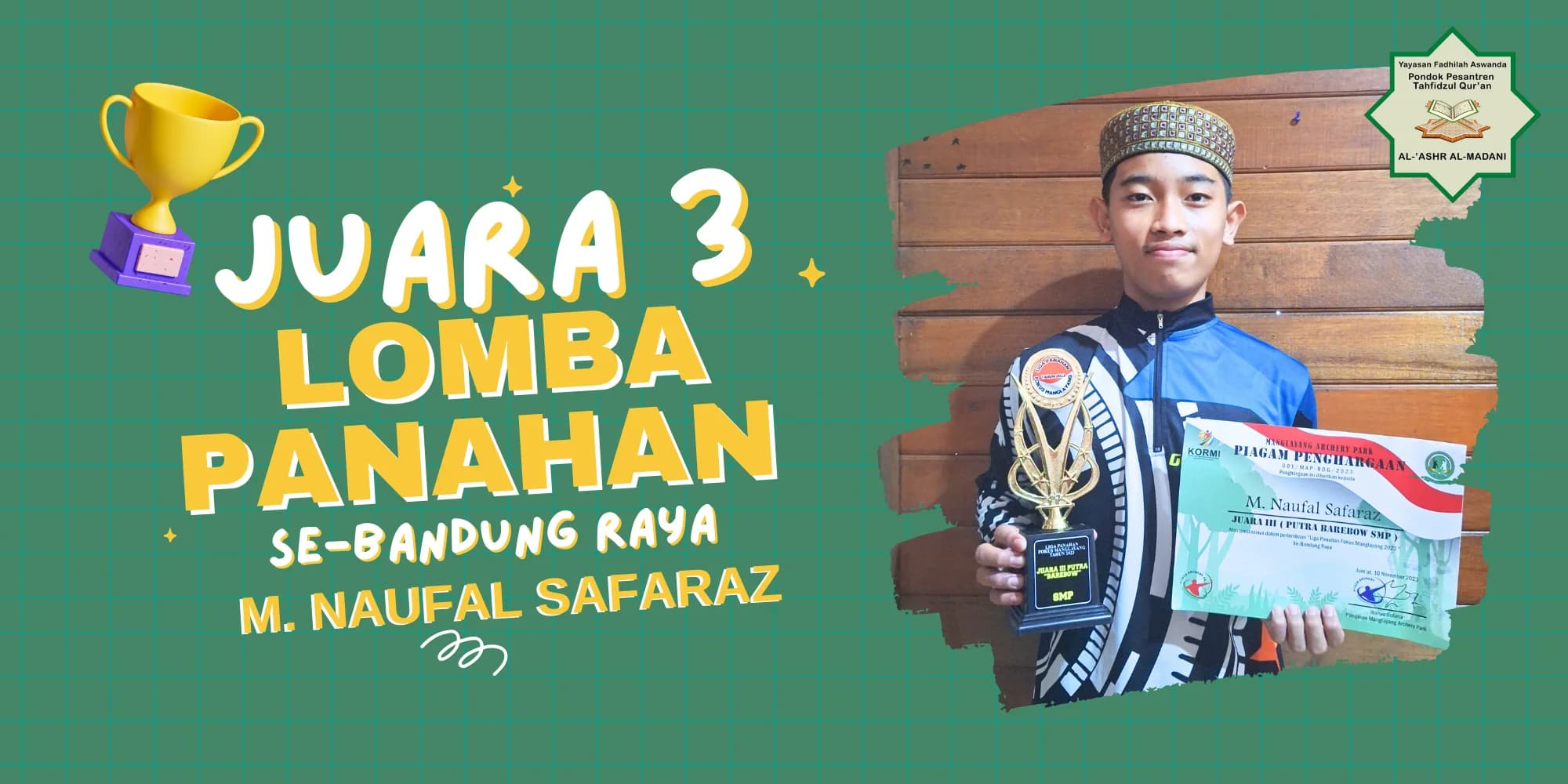 Juara 3 Lomba Cerdas Cermat Se-Bandung Raya